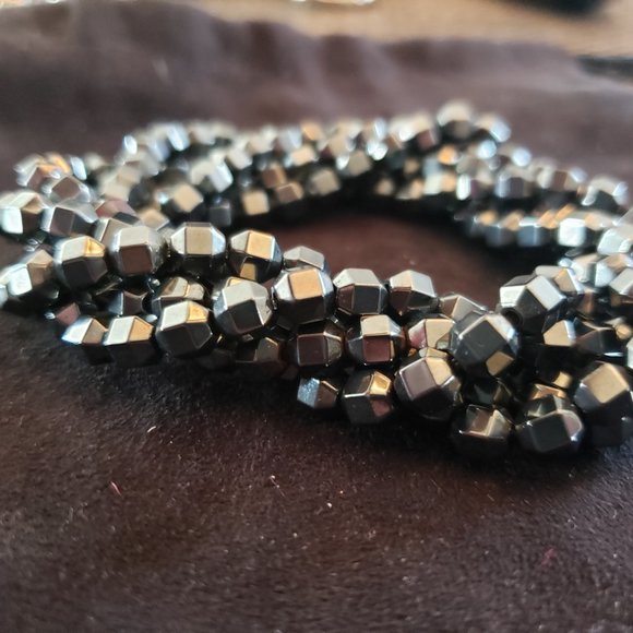 Black Hematite Bracelet - Picture 4 of 4